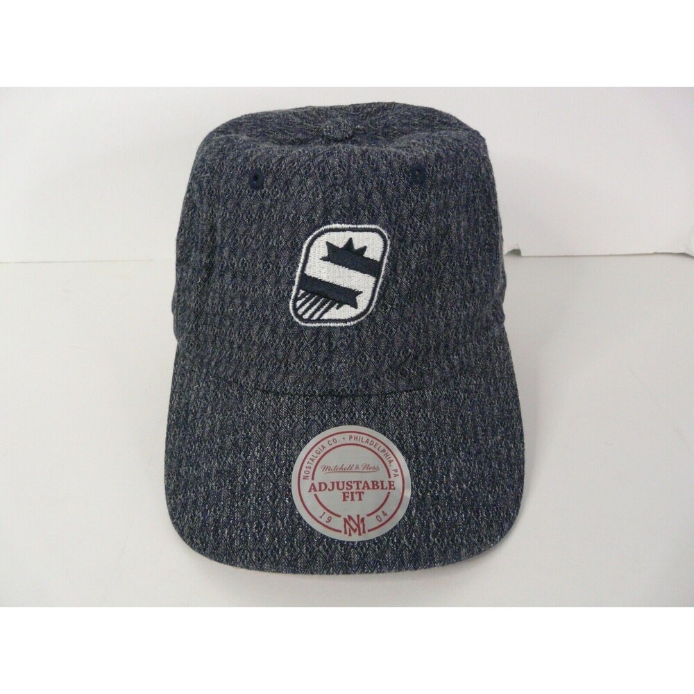 Mitchell and Ness Phoenix Suns Adjustable Strapback Reverse Denim Slouch NWT